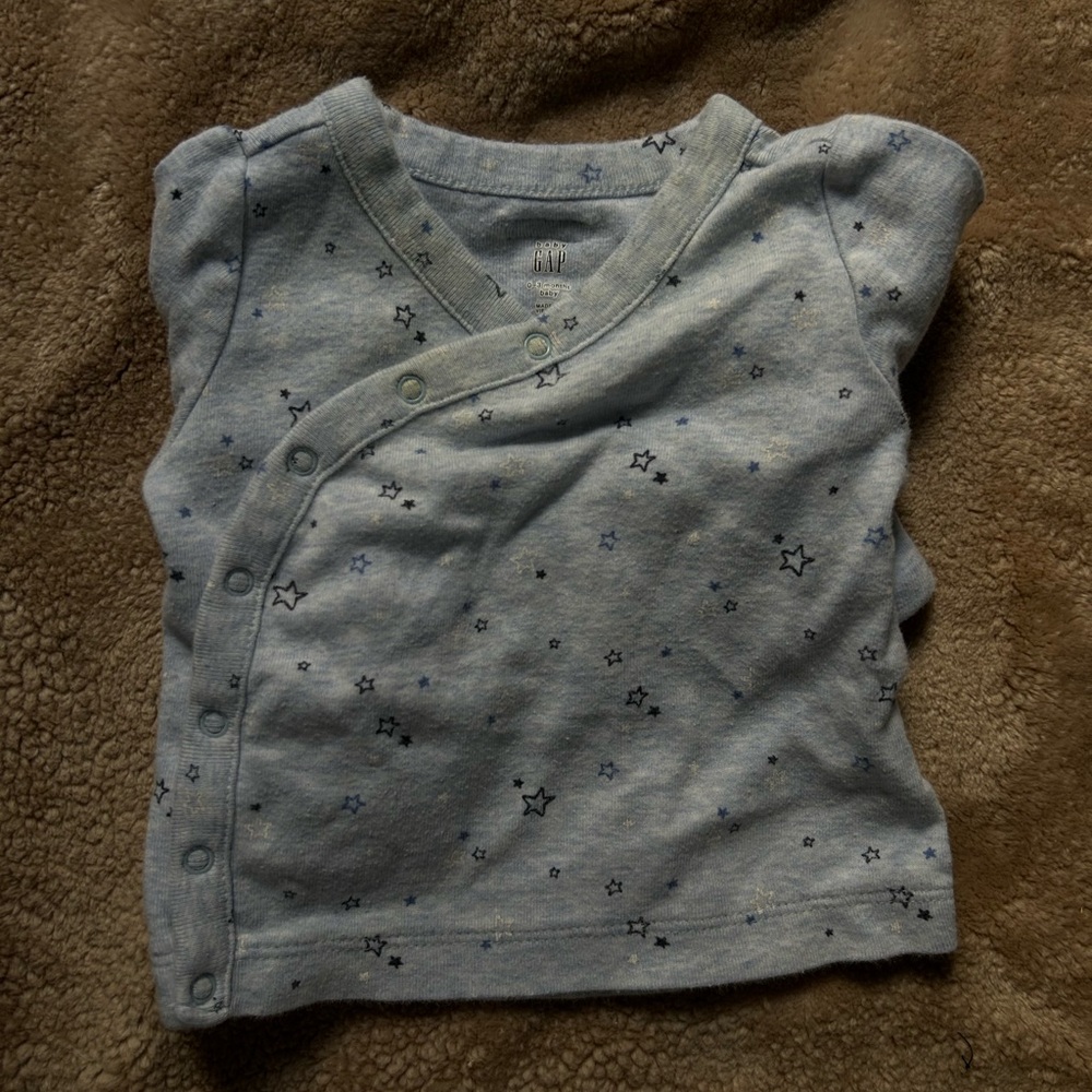 GAP Blue Starry Bodysuit